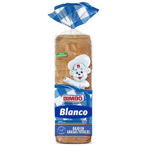 Pan Bimbo X610gr Blanco Grande