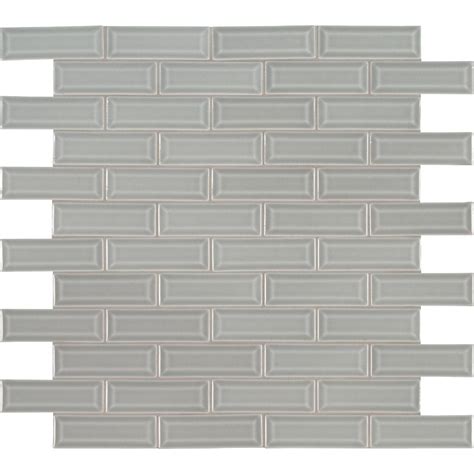 Morning Fog 2x6 Bevel Subway Ceramic Tile Backsplash Tile Usa