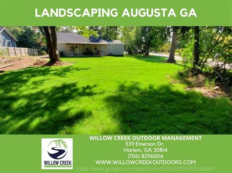 Willow Creek Outdoor Management Provides Comprehensive Landscaping