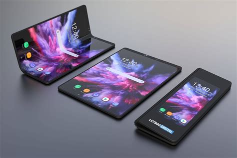 Así se vería el celular plegable de Samsung que se va a lanzar en 2019