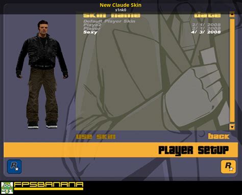 New Claude Skin Grand Theft Auto Iii Mods