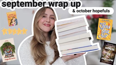 September Reading Wrap Up October Hopefuls Youtube