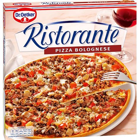 Bolognese Pizza With Beef Case 375 G DR OETKER RISTORANTE