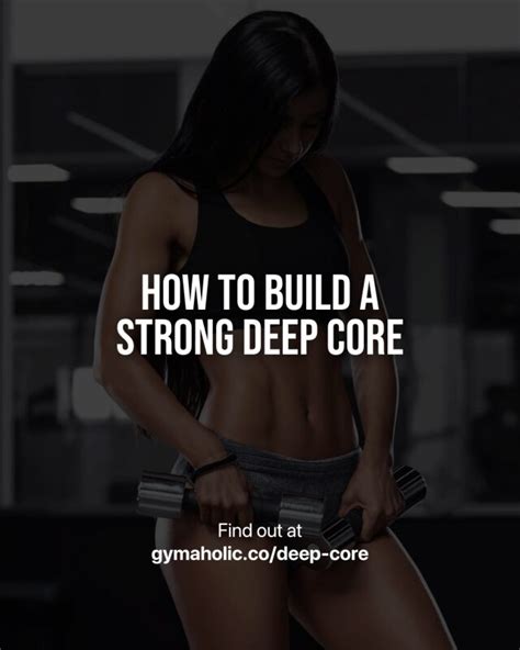 How To Build A Strong Deep Core Gymaholic Fitness App