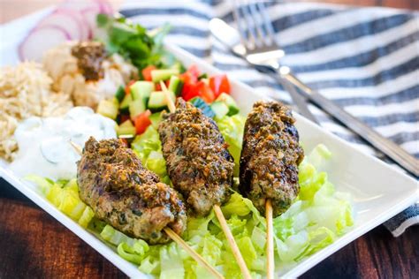 Lamb Kofta Kebabs with Fresh Herbs | All Ways Delicious