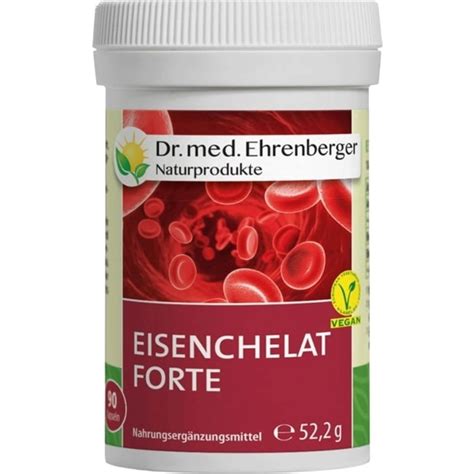 Ferro Chelato Forte Capsule Dr Med Ehrenberger Bio