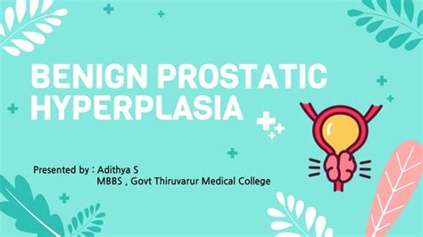 Benign Prostatic Hyperplasia And Carcinomapptx