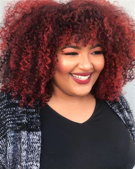 Cabelo Cacheado Vermelho Ideias Tintas E Tutoriais Para Voc