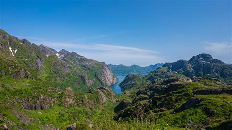 Fondos de Pantalla 1920x1080 Noruega Montañas Islas Lofoten Cielo Roca