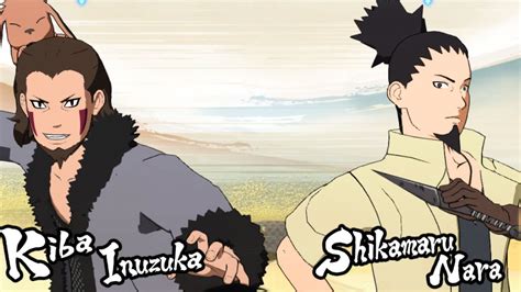 Kiba Inuzuka Vs Shikamaru Nara Naruto Shippuden Ultimate Ninja Storm