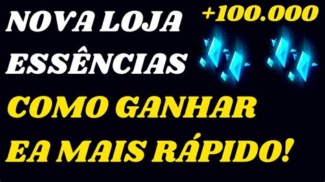 Como ganhar Essências Azuis mais Rápido para Nova Loja de Essências