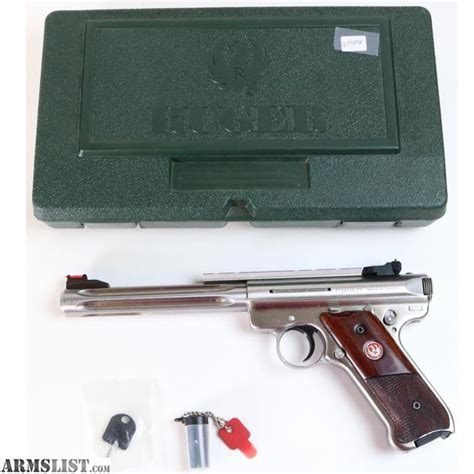 Armslist For Sale Ruger Model Mk Iii Hunter Stainless 22 Long Rifle Semi Automatic Pistol