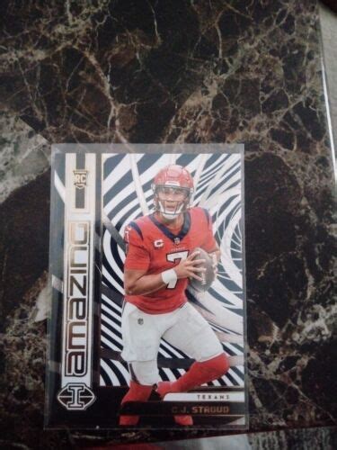 2023 Panini Illusions Amazing 19 C J Stroud RC EBay