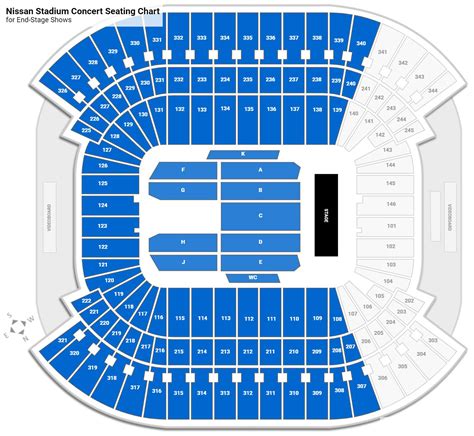 Nissan Stadium Seat Plan Seating Plans Of Sport Arenas Around The World