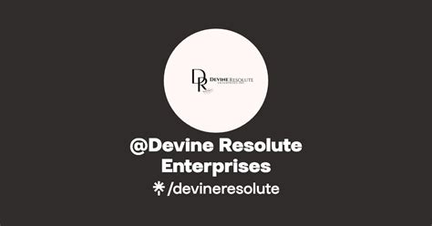 Devine Resolute Enterprises Instagram TikTok Linktree