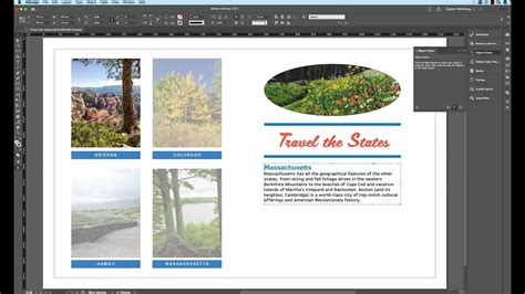 Indesign Interactive Presentation Button And Fade In Animation Object