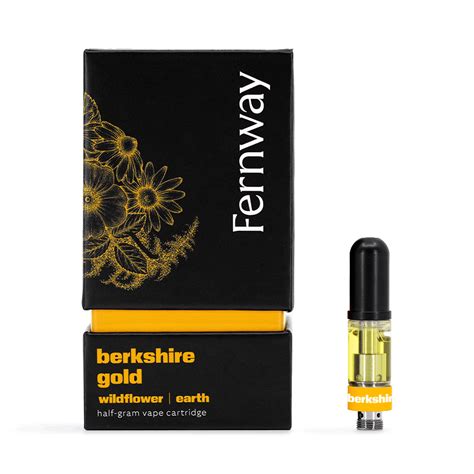 Berkshire Gold Vape Cartridge 0 5g • Ethos Cannabis