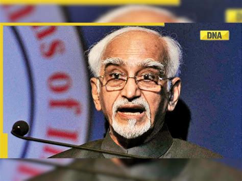 Litany Of Falsehood Former Vp Hamid Ansari On Allegations Of