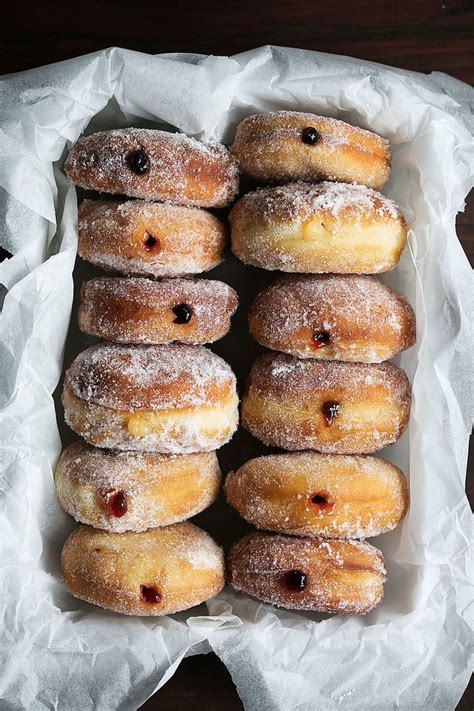 Classic Jelly Filled Yeast Doughnuts Recipe Jelly Doughnuts