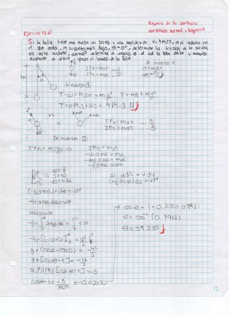 Ejercicios Resueltos De Dinamica De La Particula Y Del Cuerpo Rigido