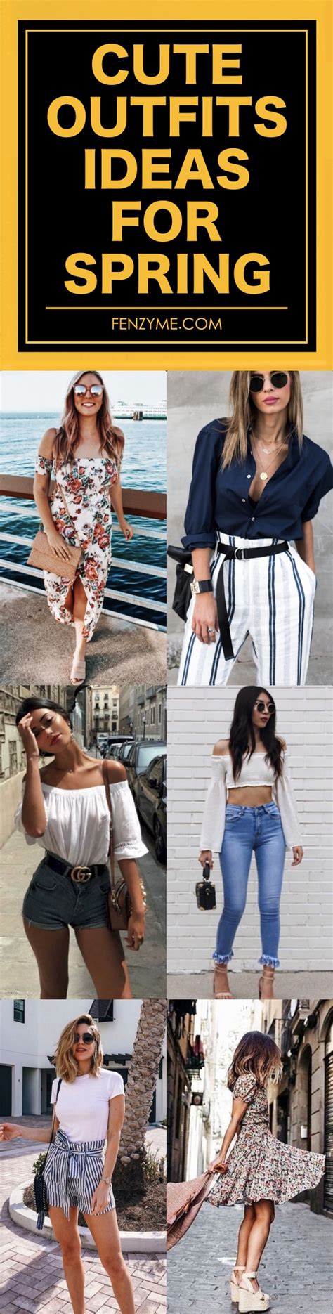 Cute Outfits Ideas For Spring To Copy