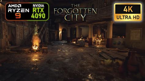 The Forgotten City 4K Epic Settings RTX 4090 R9 7950x YouTube