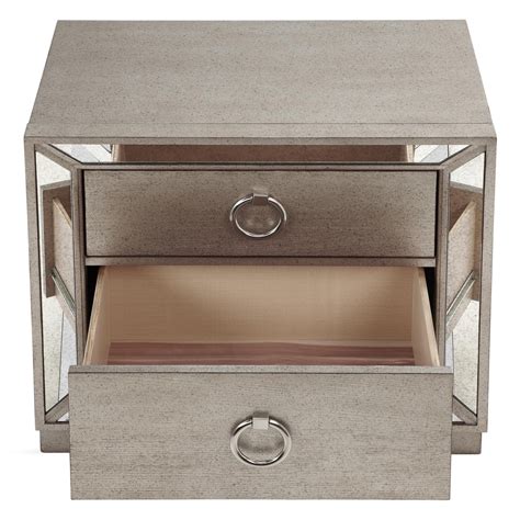 Ava Z Gallerie Two Drawer Night Stand Aptdeco