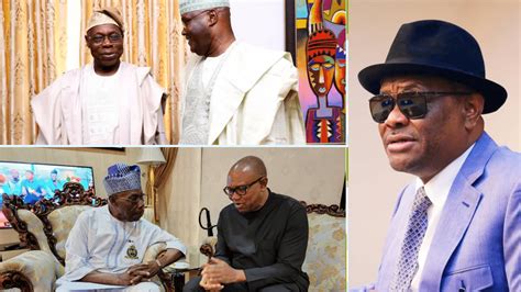 Wike Reacts As Obasanjo Snubs Atiku Endorses Peter Obi For President