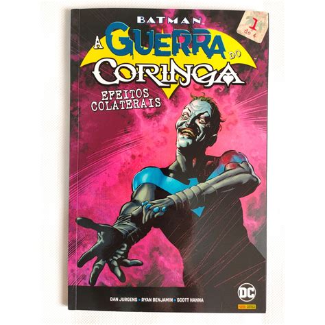 Batman A Guerra Do Coringa Efeitos Colaterais Vol Shopee Brasil