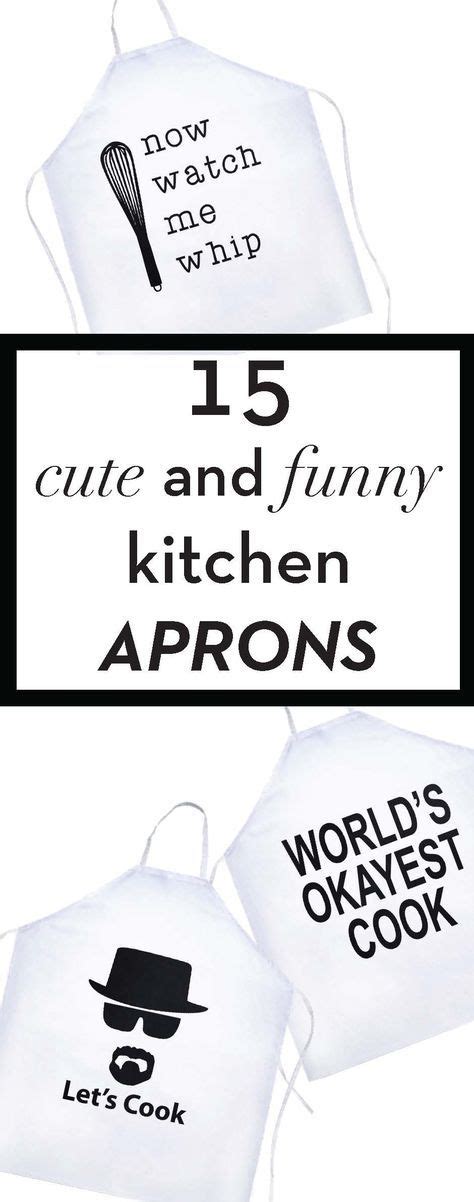 15 funny kitchen aprons you need to buy right now! | Funny aprons ...