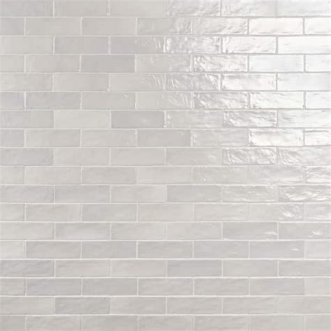 Ivy Hill Tile Amagansett Gin White In X In Mixed Finish Ceramic