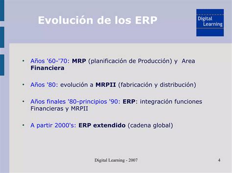 Erp Sistemas De Gestion Integrados Para La Empresa Ppt