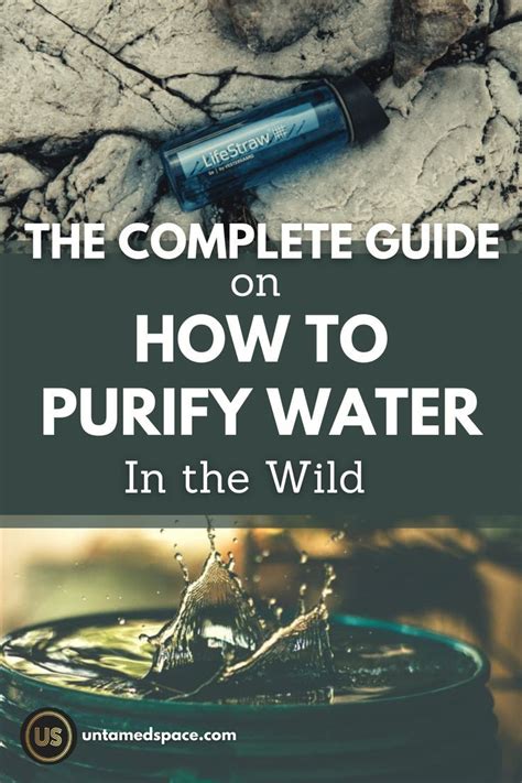 The Complete Guide On How To Purify Water In The Wild Water Purifier