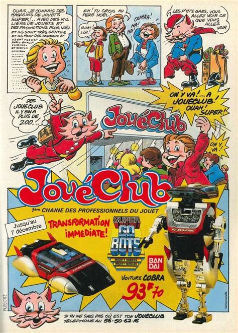 JOUE CLUB publicités et couvertures de catalogues