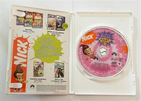 THE FAIRLY ODDPARENTS JIMMY Neutron Jimmy Timmy Power Hour 2 DVD