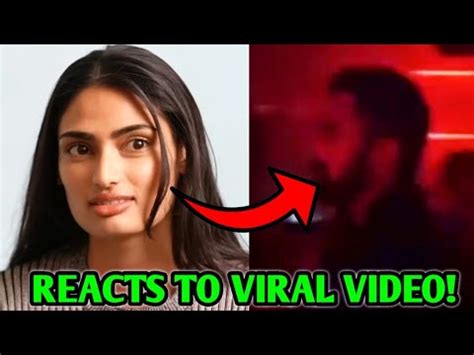 Athiya Shetty Reacts To KL Rahul Viral Strip Club Video Athiya