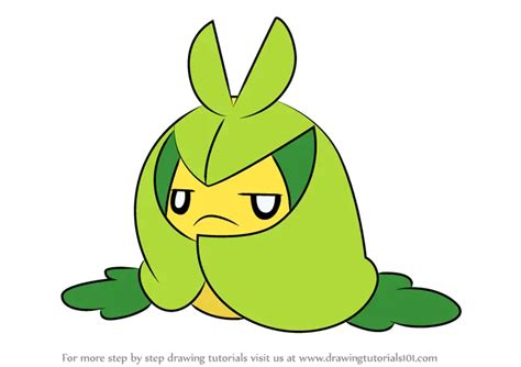 Learn How to Draw Swadloon from Pokemon (Pokemon) Step by Step : Drawing Tutorials