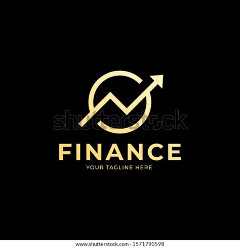 Modern Financial Logo Design Vector Icon Stock Vector Royalty Free