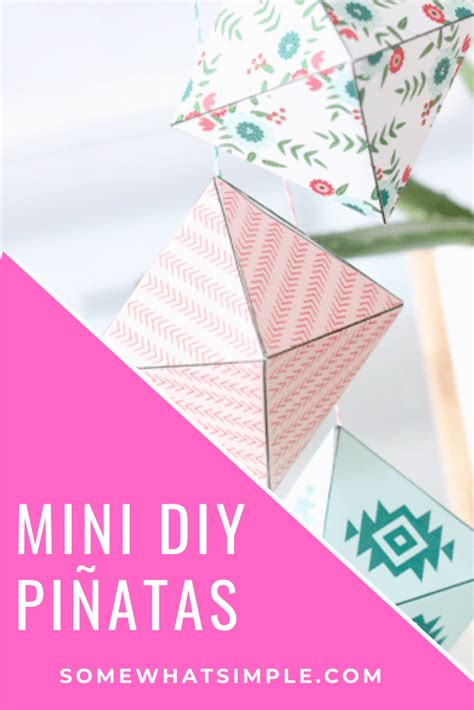 Free Mini Pinata Template FREE PRINTABLE TEMPLATES