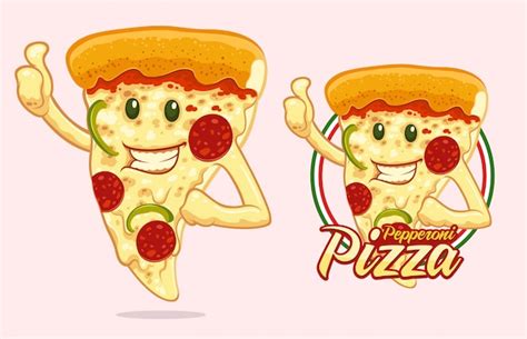 Premium Vector Pizza Mascot Design For Pizza Vendor