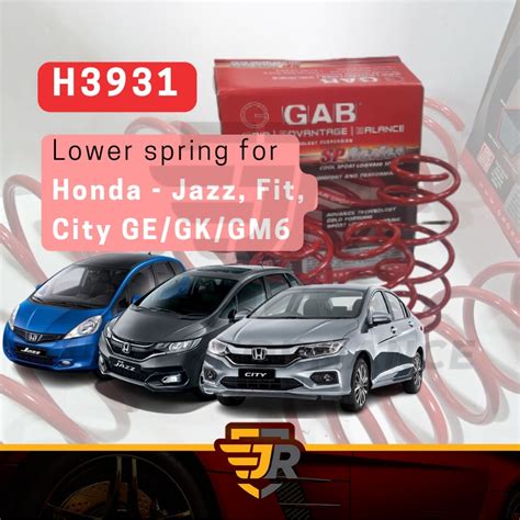 Gab Sp Series Cool Sport Lowered Sport Spring Proton Honda Toyota