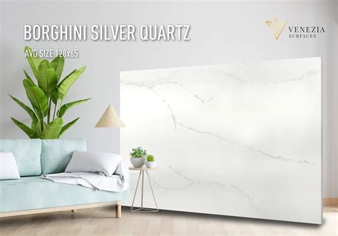 Borghini Silver Quartz In Stock Venezia Surfaces Venezia Stone