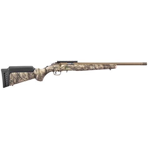 Ruger 8372 American Rimfire Standard 22 Lr 10 1 18 Gowild Camo I M Brush Bronze Cerakote Right