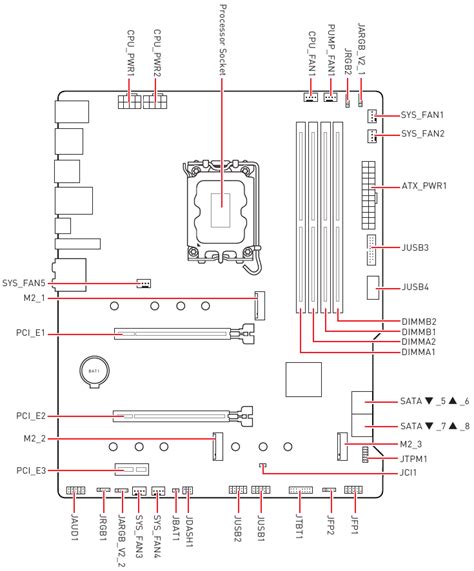 Msi Mag B760 Tomahawk Wifi Motherboard Manual Manualslib