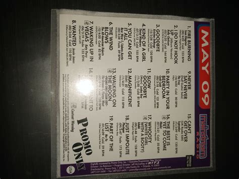 Promo Only Mainstream Radio Cd May 2009 Dj Collection Ebay