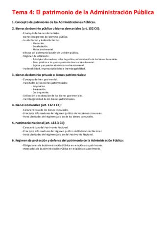 Tema El Patrimonio De La Administracion Publica Pdf