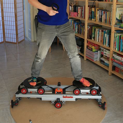 DIY Robotic Platform Aims To Solve Walking In VR | Hackaday