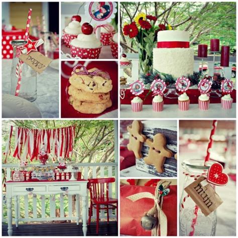 Kara S Party Ideas Vintage Christmas Party Kara S Party Ideas