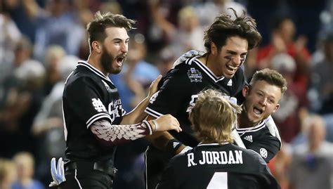 Mississippi State Baseball Beats Auburn In College World Series Opener