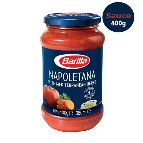 Barilla Napoletana Sauce With Mediterranean Herbs G